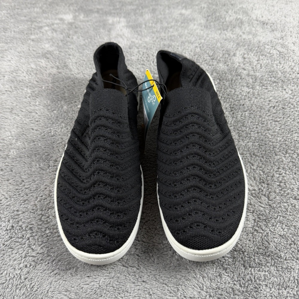 Mountain‎ Sole Knit Slip On Sneaker Womens 8 Black